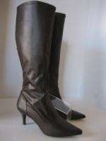 Womens Nine & Co Tall Brown Boots w/ Heel /side Zipper JJAMARA sz6.5 