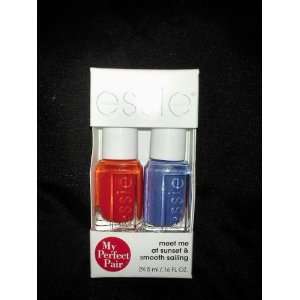 Essie My Perfect Pair Meet Me At Sunset & Smooth Sailing 