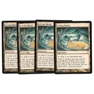  Magic the Gathering SCRYING SHEETS Playset of 4 