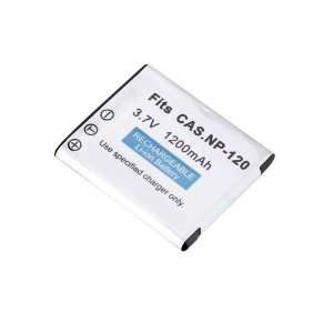   NP 120 Rechargeable Li ion Battery for CASIO S200 Camera Electronics