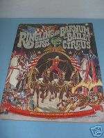 1976 Ringling Bros/Barnum/Bailey Circus Souvenir Progra  