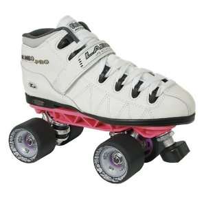  Labeda Mombo Sunlite Alpha White Roller Skates   Size 5 