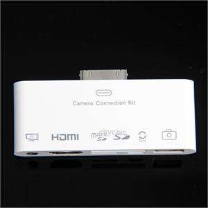 New 6 in 1 HDMI+AV Cable+USB Cable Camera Connection Kit for Apple 