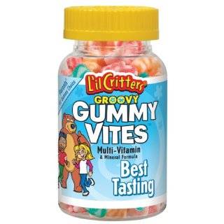 il Critters Groovy Gummy Vites Multi Vitamin & Mineral, Swirly Bears 