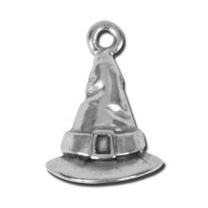  17mm Witch Hat Pewter Charm: Arts, Crafts & Sewing