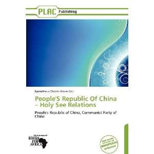  PeopleS Republic Of China   Holy See Relations 