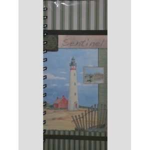  Sentinel Lighthouse Beach Spiral Journal: Office Products