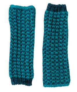 Blue (Blue) Pieces Knitted Arm Warmers  240742340  New Look