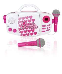 Digital Blue Barbie Sing Along CD Player White/Pink 851244010511 