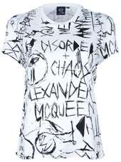MCQ BY ALEXANDER MCQUEEN   Scratched T shirt