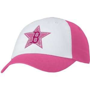   Boston Red Sox Pink Ladies Campus City Star Hat: Sports & Outdoors
