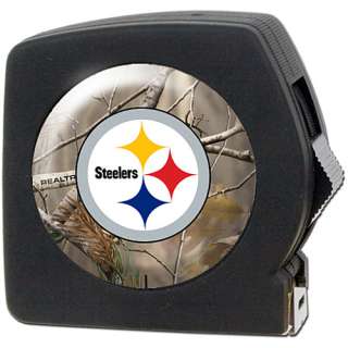Great American Pittsburgh Steelers Realtree® Camo 25 Ft. Tape Measure 