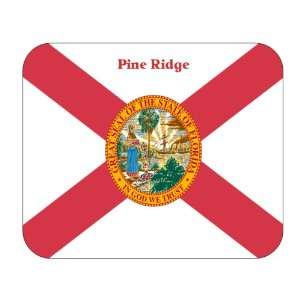    US State Flag   Pine Ridge, Florida (FL) Mouse Pad 