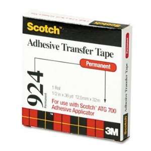  Scotch® Adhesive Transfer Tape TAPE,TRANS,ADHES,1/2X36YD 