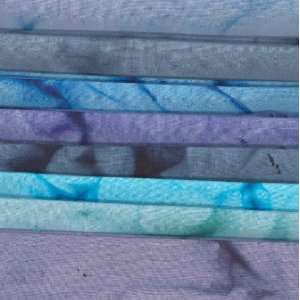  Fat Quarters Tie Dyes Sky By The Each Arts, Crafts 