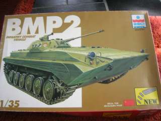 VINTAGE ESCI 1/35 #5038 BMP2 INFANTRY COMBAT VEHICLE  