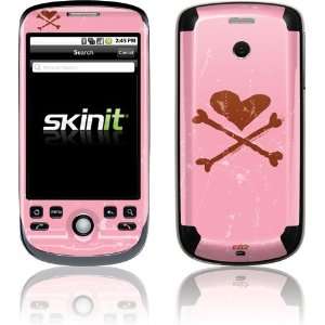 Heart and Bones skin for T Mobile myTouch 3G / HTC 