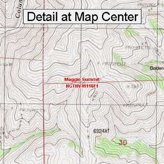  Map   Maggie Summit, Nevada (Folded/Waterproof)
