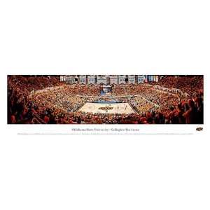  Oklahoma State Cowboys Gallagher Iba Arena Unframed 