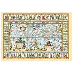  Map of the World, 1000 Piece Jigsaw Puzzle Made by 