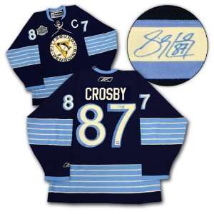   Penguins SIGNED 2011 Winter Classic Jersey Sports Collectibles
