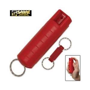   Maximum Strength Pepper Spray with Red Key Case: Sports & Outdoors