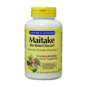  Natures Answer Maitake Bio beta glucan Standardized, 60 