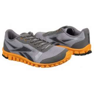 Athletics Reebok Kids RealFlex Optimal Grd Grey/Orange/Black Shoes 