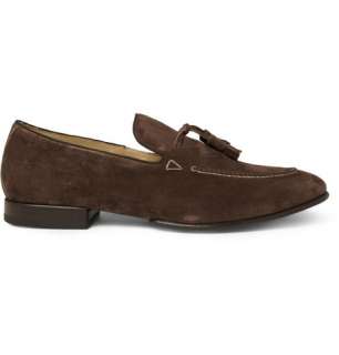 Home > Shoes > Loafers > Loafers > Suede Tasselled Loafers