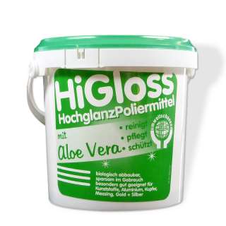 HiGloss Hochglanz Poliermittel 1800g mit Aloe Vera  