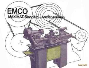 EMCO Metall Maximat Standart Antriebsriemen  