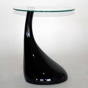   : Teardrop Glass Accent Table by Wholesale Interiors: Home & Kitchen