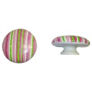   Slipper Set of 2 Pink Dresser Knobs Cabinet Hardware: Home & Kitchen