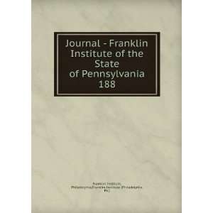   Pennsylvania. 188 Philadelphia,Franklin Institute (Philadelphia, Pa