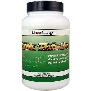  LiveLong Milk Thistle 300mg/100 Caps Health & Personal 