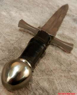 MUSEUM REPLICAS LIMITED SCOTTISH STEEL DAGGER KNIFE BLADE WINDLASS 