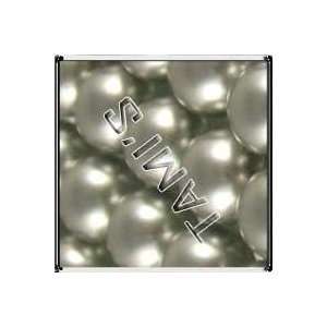  100 SWAROVSKI Crystal Faux PEARLS LIGHT GREY 6mm 