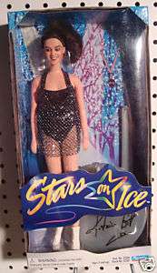 STARS ON ICE DOLL Katrina Witt 1998 Playmates Barbie  