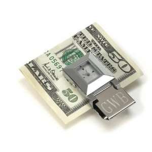  Timepiece Money Clip (1 per order) Personalized Gift 