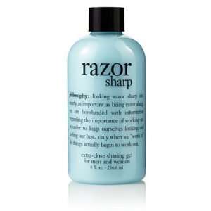  philosophy  razor sharp  extra close silicone shaving 