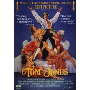 Tom Jones Movie Poster (11 x 17 Inches   28cm x 44cm) (1963) Style B 