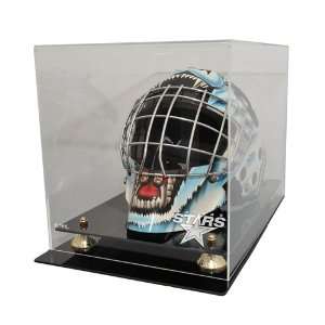  Dallas Stars Full Size Goalie Mask Display Case Sports 