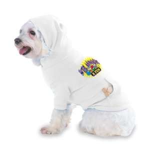 HOTEL MANAGERS R FUN Hooded (Hoody) T Shirt with pocket for your Dog 