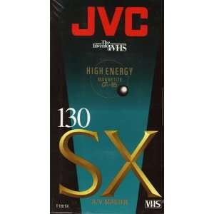  JVC T130SXB/HT VHS A/V Master Video Tape (6.5 hrs.) Electronics