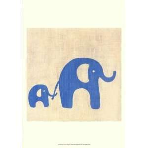  Best Friends  Elephants Finest LAMINATED Print Chariklia 