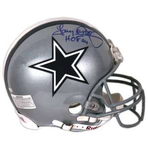 Tony Dorsett Cowboys Autographed Pro Helmet
