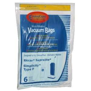  Riccar / Simplicity Vacuum Bags Type F Aftermarket: Home 