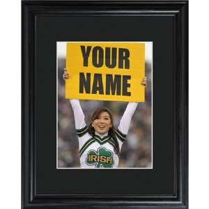    Personalized Notre Dame Cheerleader Game Day Print