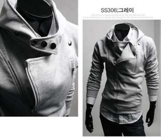 New fashion Mens Slim Fit Sexy Top Designed Hoody Coats Jackets 999 