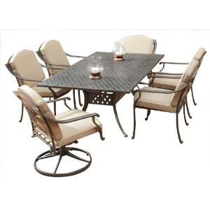  Home Styles Furniture Covington 7 Piece Dining Set with 